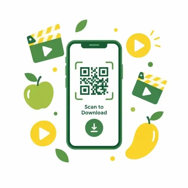 扫码下载番茄短剧 APP 番茄短剧 APP 下载二维码示意