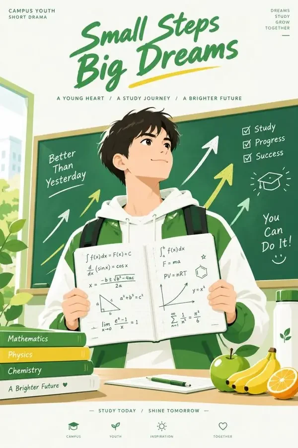 学霸的逆袭笔记 短剧封面 学霸的逆袭笔记 短剧封面