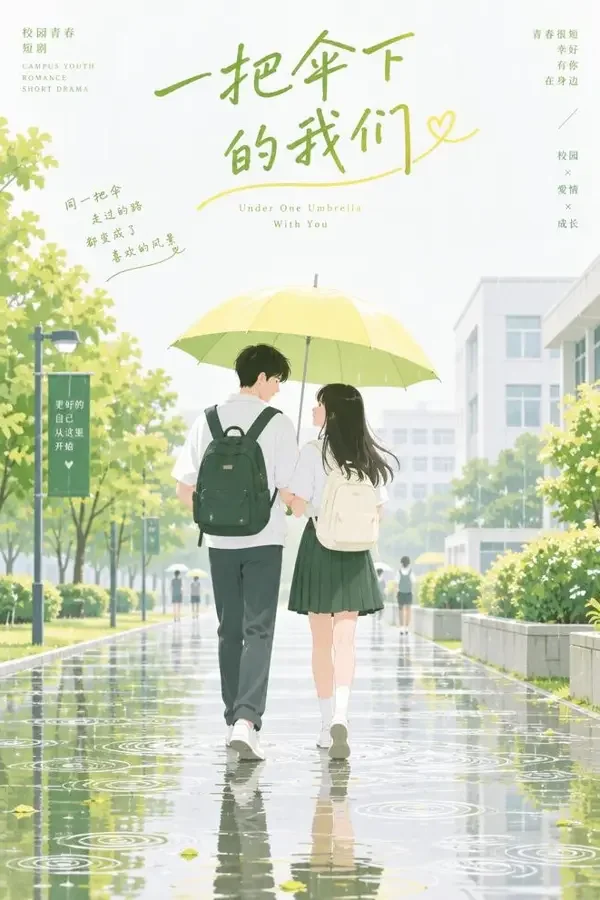 雨季的同桌 短剧封面 雨季的同桌 短剧封面