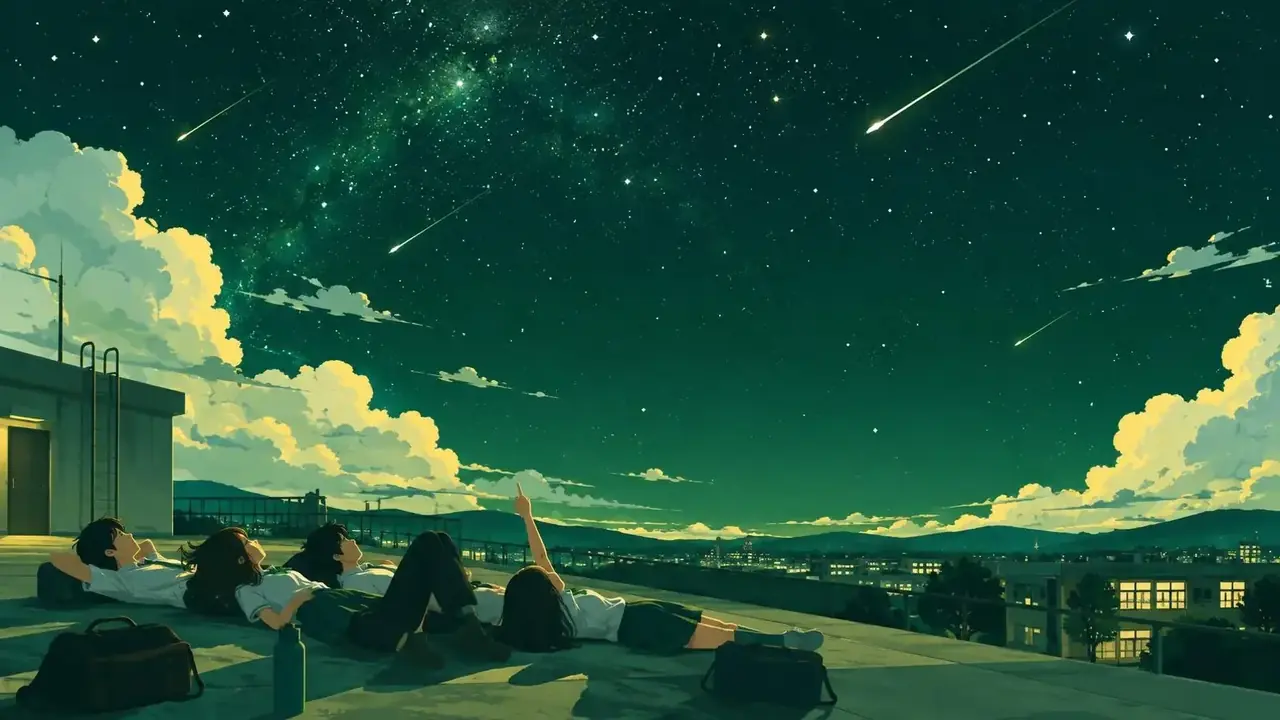高三那年的星空 - 番茄短剧 高三那年的星空 短剧首屏推荐图